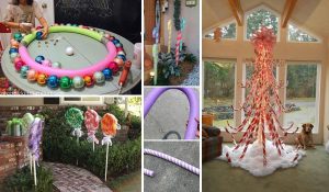 Awesome Christmas Decorations Created From Pool Noodles - DIYCraftsGuru