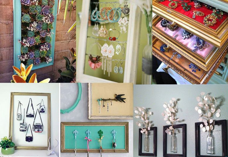 Amazing Ways to Reuse Old Picture Frames - DIYCraftsGuru