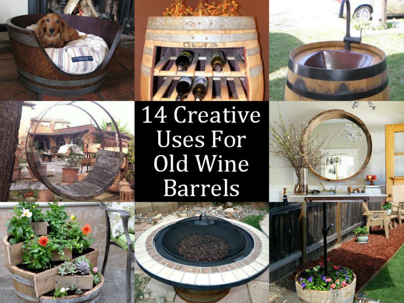 Old Diy Wine Barrels - Diycraftsguru