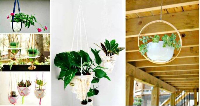 Awesome DIY Hanging Planter Projects - DIYCraftsGuru