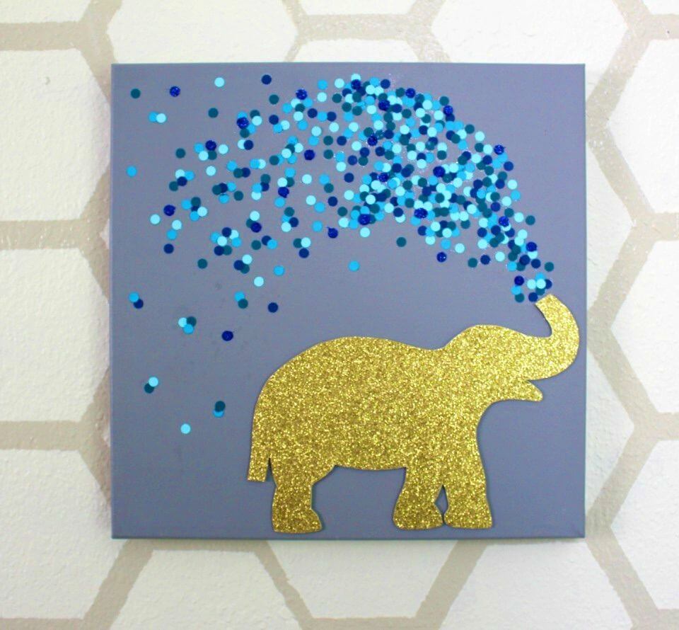 Easy Diy Cut And Paste Elephant Craft For Kids - vrogue.co