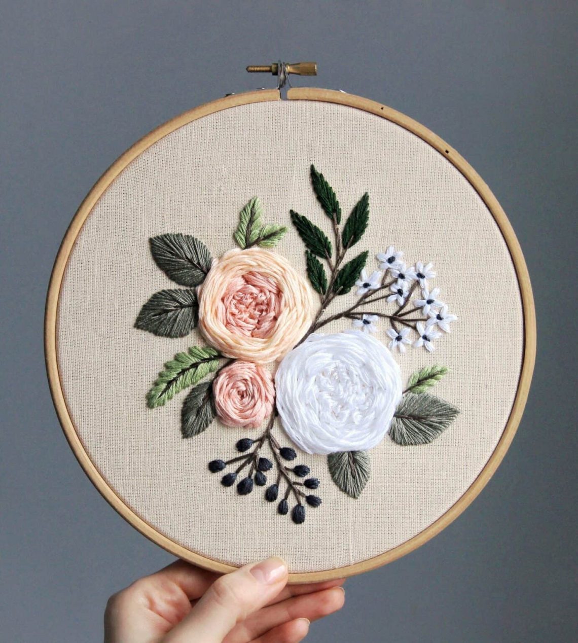 13 Awesome Flower Embroidery Patterns - DIYCraftsGuru